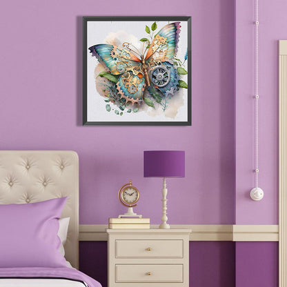 Mechanical Butterfly - Full Round Drill Diamond Painting 40*40CM