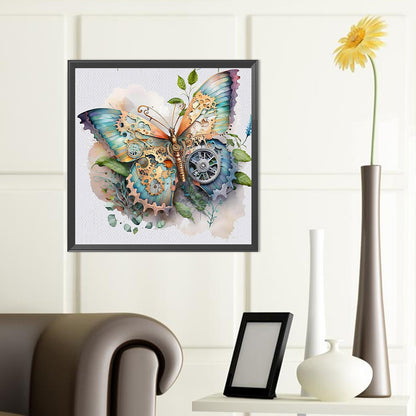 Mechanical Butterfly - Full Round Drill Diamond Painting 40*40CM