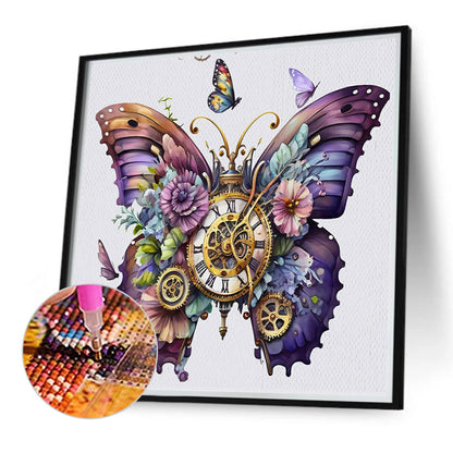 Mechanical Butterfly - Full Round Drill Diamond Painting 40*40CM