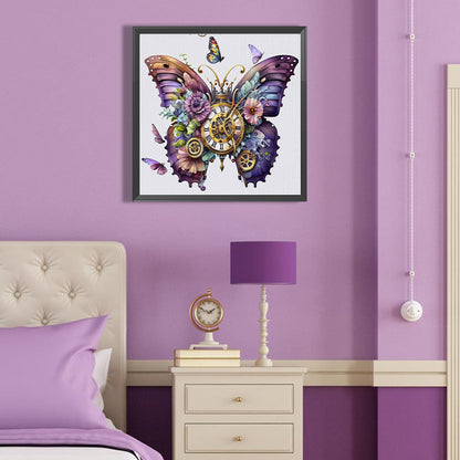 Mechanical Butterfly - Full Round Drill Diamond Painting 40*40CM