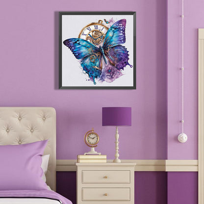 Mechanical Butterfly - Full Round Drill Diamond Painting 40*40CM