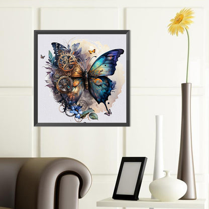 Mechanical Butterfly - Full Round Drill Diamond Painting 40*40CM