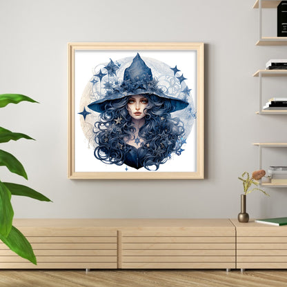 Witch - 11CT Stamped Cross Stitch 60*60CM