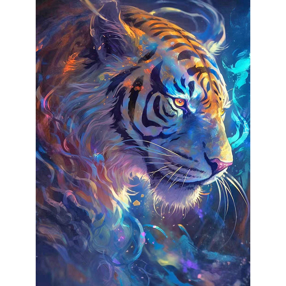 Phantom Tiger - Full Round Drill Diamond Painting 30*40CM