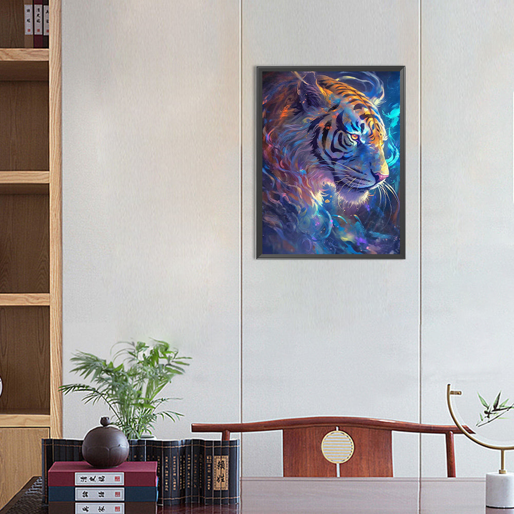 Phantom Tiger - Full Round Drill Diamond Painting 30*40CM