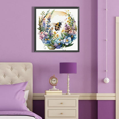 Bee - Full Round Drill Diamond Painting 40*40CM