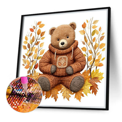 Bear - Full Round Drill Diamond Painting 40*40CM