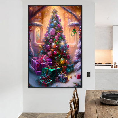 Christmas Tree - Square AB Drill Diamond Painting 45*70CM