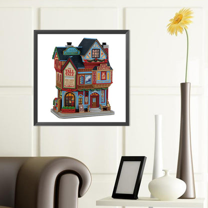 Christmas Cabin - Special Shaped Drill Diamond Painting 40*40CM