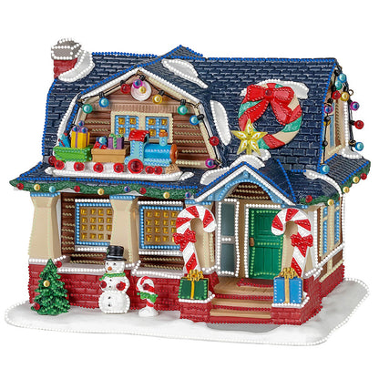 Christmas Cabin - Special Shaped Drill Diamond Painting 40*40CM