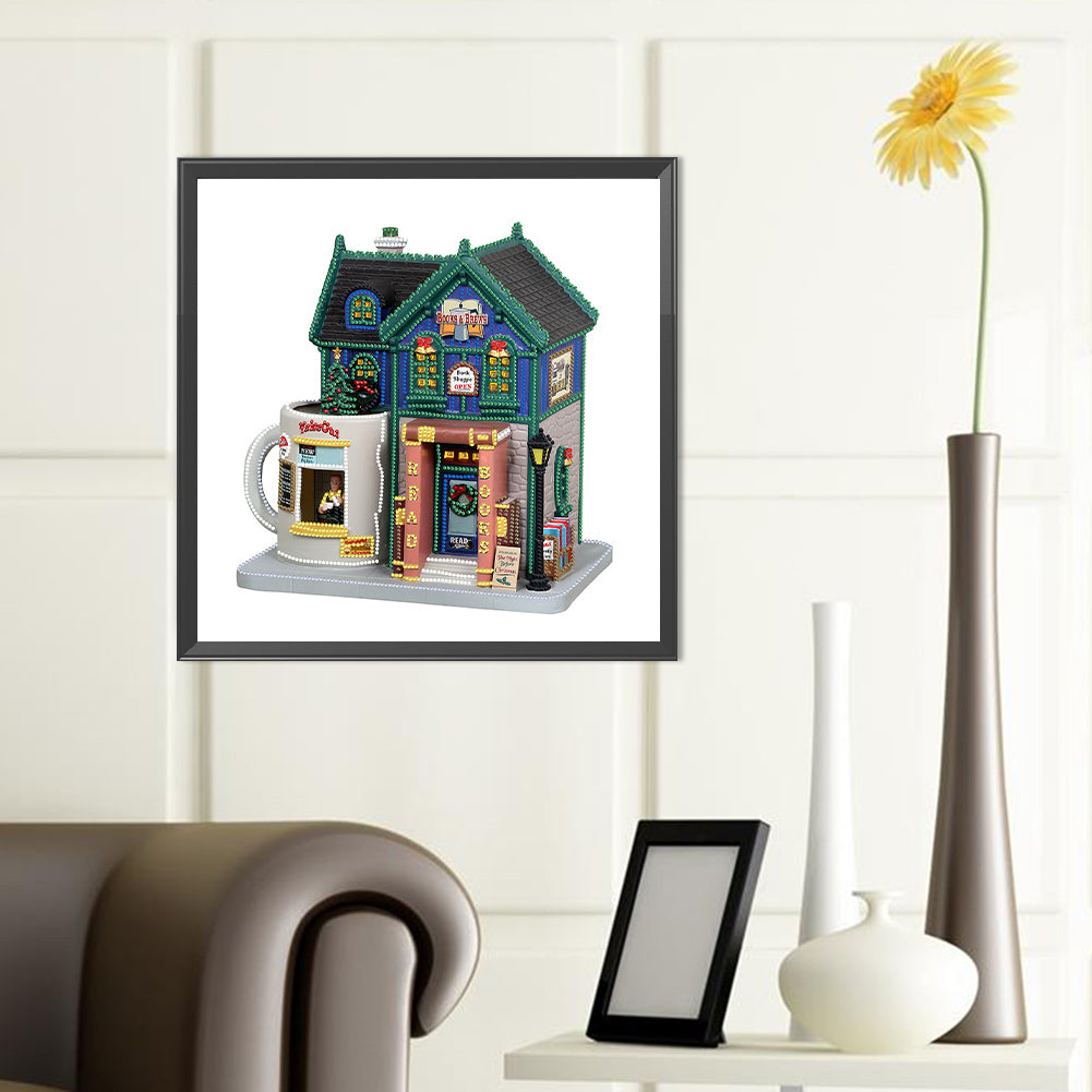 Christmas Cabin - Special Shaped Drill Diamond Painting 40*40CM