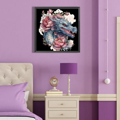 Western Dragon - Full Round Drill Diamond Painting 40*40CM