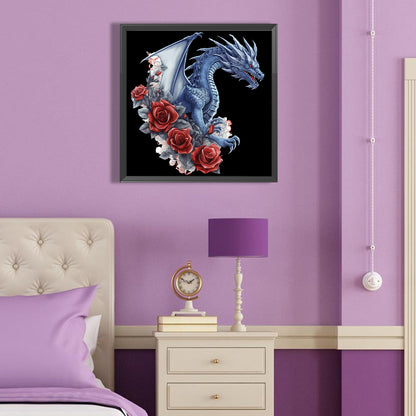 Western Dragon - Full Round Drill Diamond Painting 40*40CM