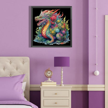 Western Dragon - Full Round Drill Diamond Painting 40*40CM
