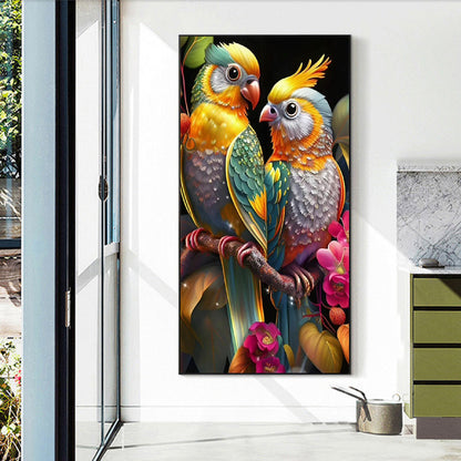 Romantic Bird - Full Round Drill Diamond Painting 40*70CM