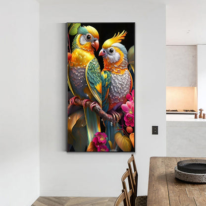 Romantic Bird - Full Round Drill Diamond Painting 40*70CM