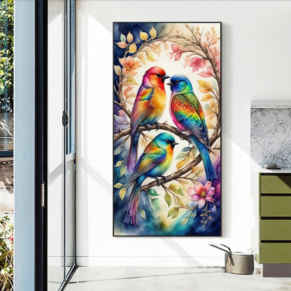 Romantic Bird - Full Round Drill Diamond Painting 40*70CM