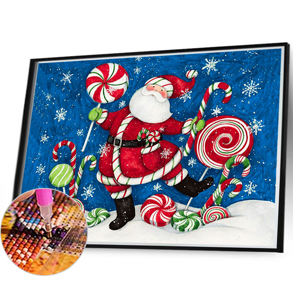 Santa Claus - Full Round Drill Diamond Painting 60*45CM