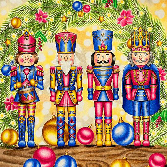 Peach Knight - Full Round Drill Diamond Painting 40*40CM