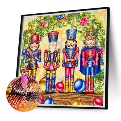 Peach Knight - Full Round Drill Diamond Painting 40*40CM