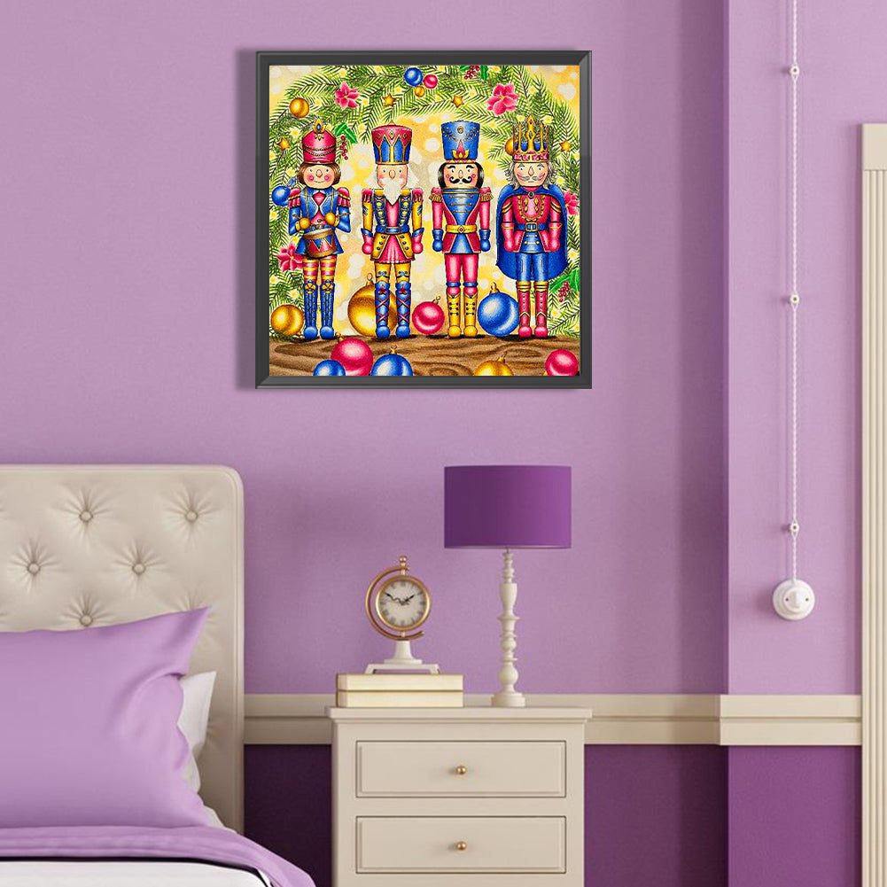 Peach Knight - Full Round Drill Diamond Painting 40*40CM