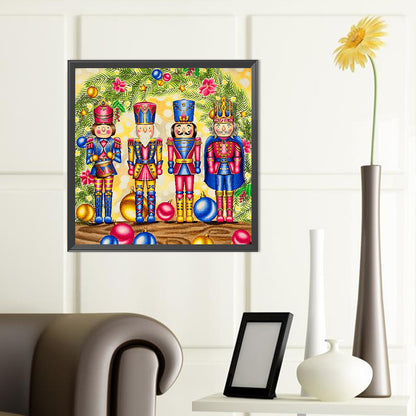 Peach Knight - Full Round Drill Diamond Painting 40*40CM