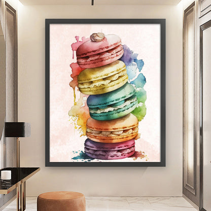 Macaron - 11CT Stamped Cross Stitch 50*60CM