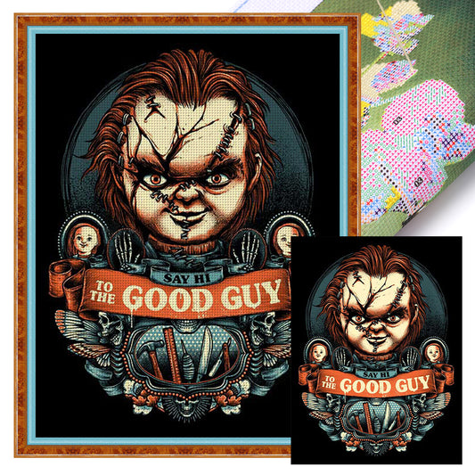 Horror Halloween-Chucky - 11CT Stamped Cross Stitch 40*56CM