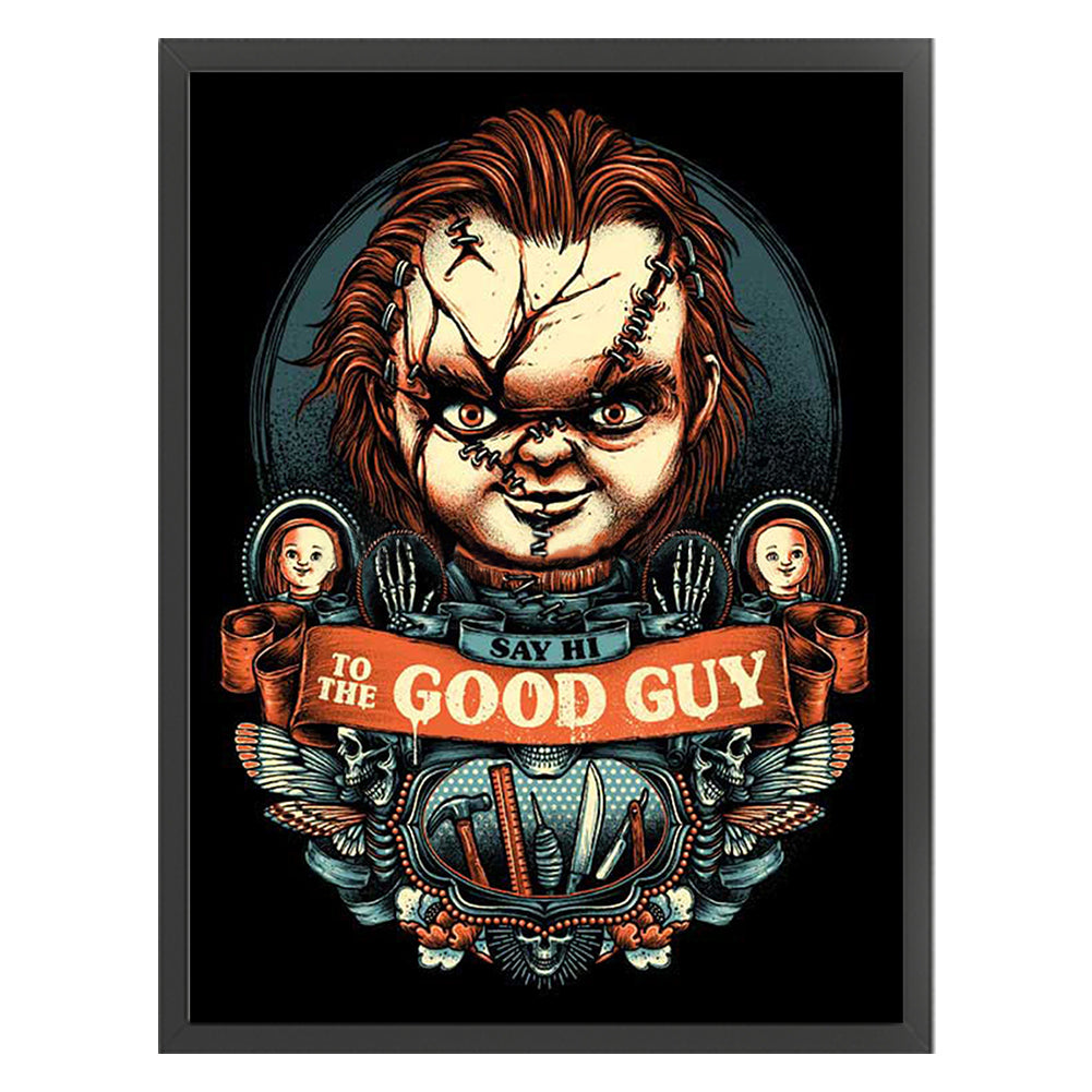 Horror Halloween-Chucky - 11CT Stamped Cross Stitch 40*56CM