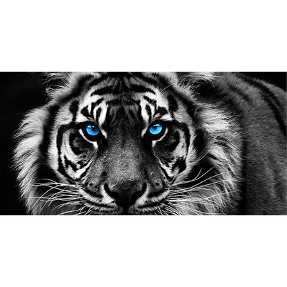 Tiger - 11CT Stamped Cross Stitch 80*40CM