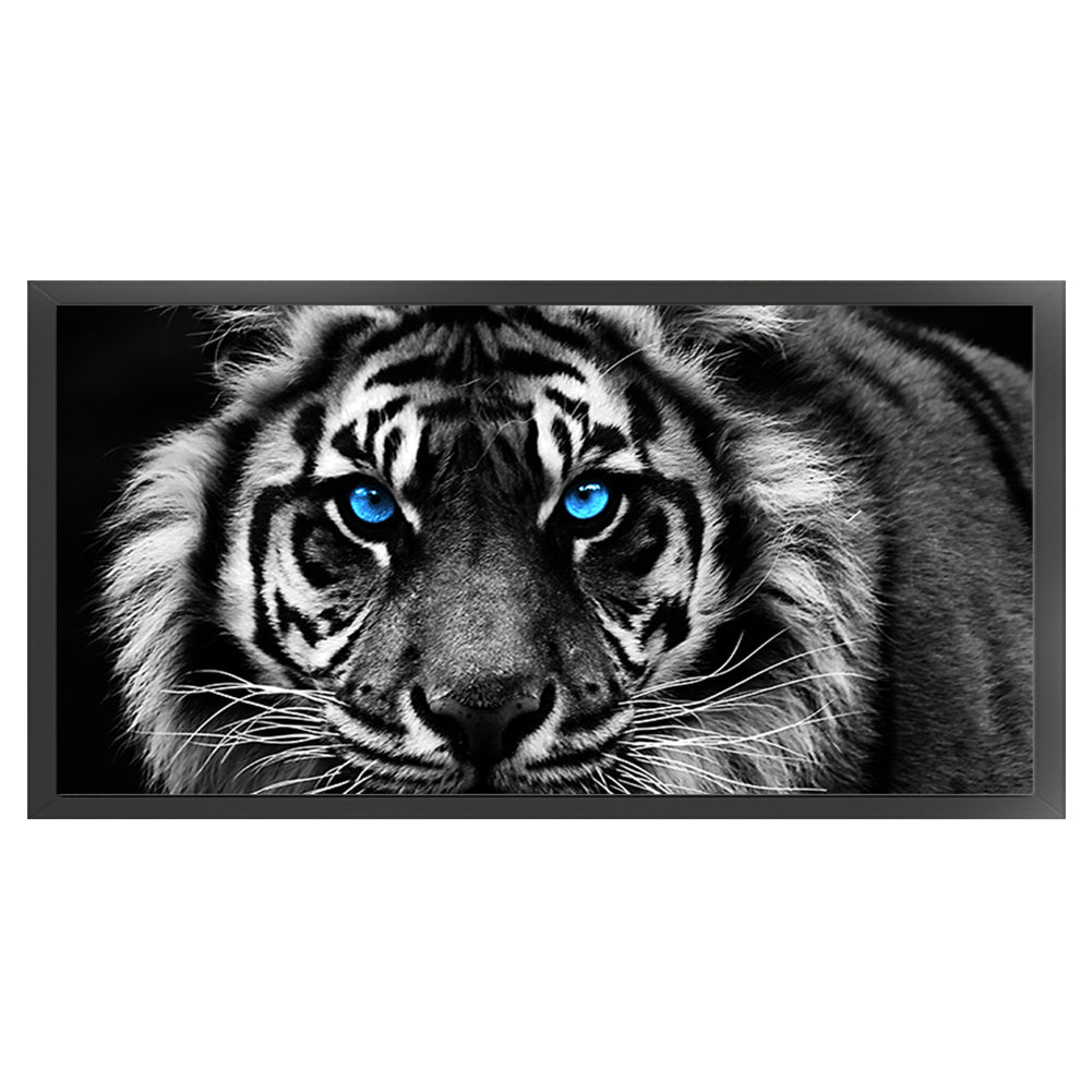 Tiger - 11CT Stamped Cross Stitch 80*40CM