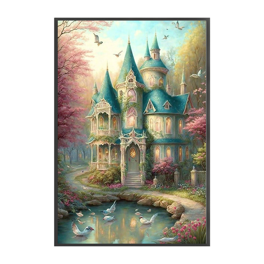 Landscape Castle - 11CT Stamped Cross Stitch 50*75CM