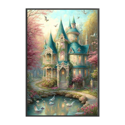 Landscape Castle - 11CT Stamped Cross Stitch 50*75CM