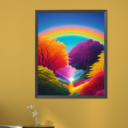 Rainbow - Full Round AB Drill Diamond Painting 40*50CM