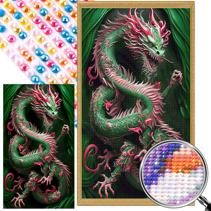 Dragon - Full Round Drill Diamond Painting 40*70CM