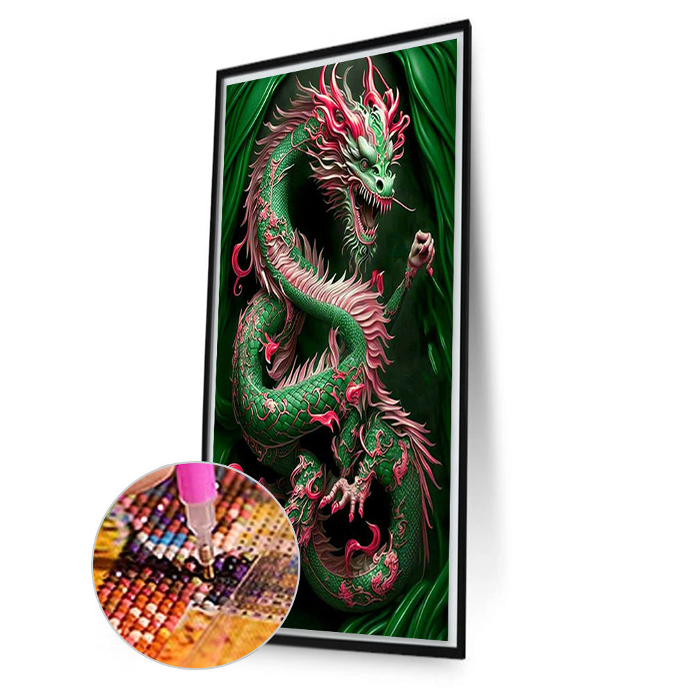 Dragon - Full Round Drill Diamond Painting 40*70CM