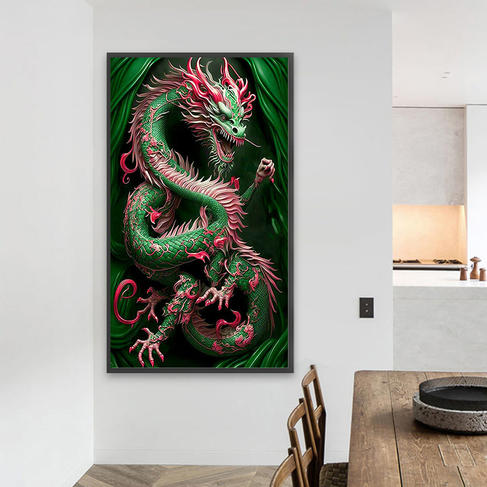 Dragon - Full Round Drill Diamond Painting 40*70CM