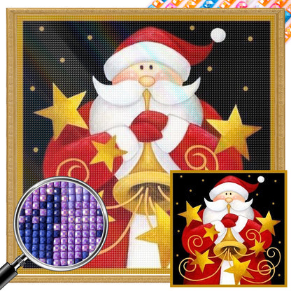 Cute Santa Claus - Full Square Drill Diamond Painting 30*30CM