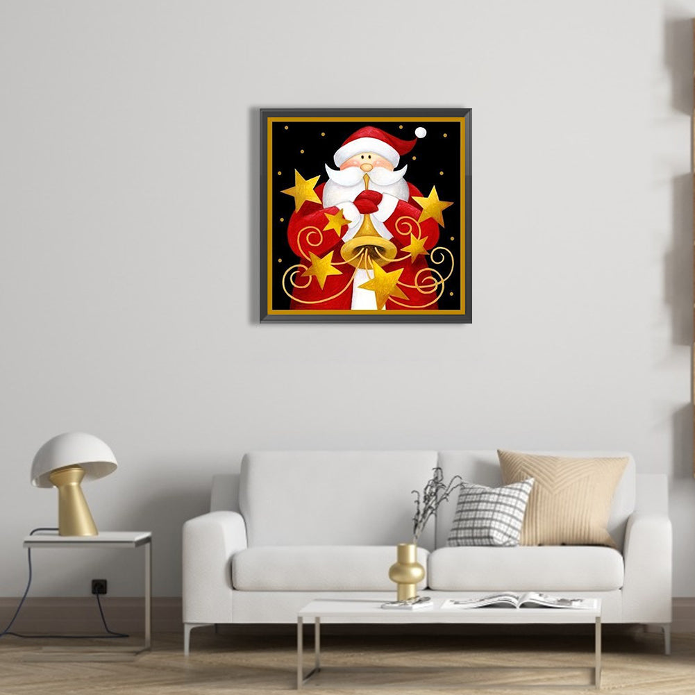 Cute Santa Claus - Full Square Drill Diamond Painting 30*30CM