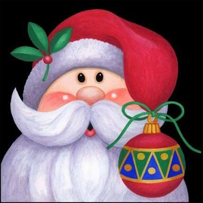 Cute Santa Claus - Full Square Drill Diamond Painting 30*30CM