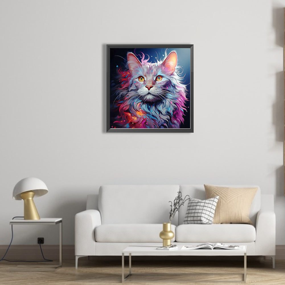 Colorful Cats - Full Square Drill Diamond Painting 40*40CM