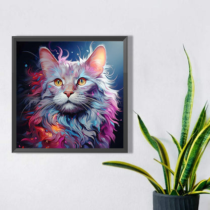 Colorful Cats - Full Square Drill Diamond Painting 40*40CM