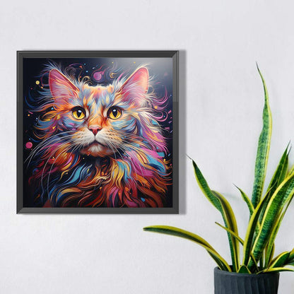 Colorful Cats - Full Square Drill Diamond Painting 40*40CM