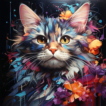 Colorful Cats - Full Square Drill Diamond Painting 40*40CM