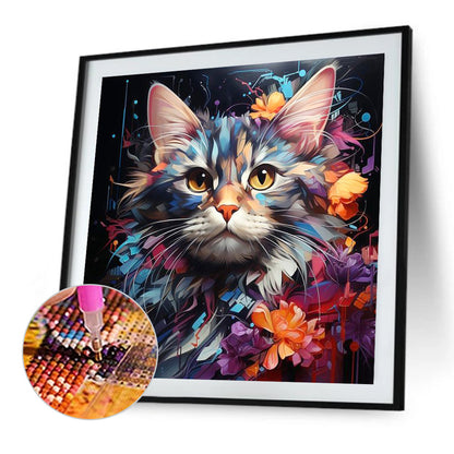 Colorful Cats - Full Square Drill Diamond Painting 40*40CM