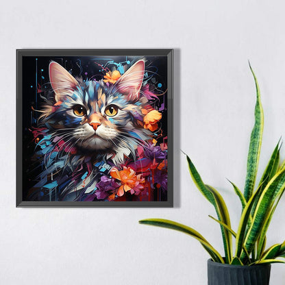 Colorful Cats - Full Square Drill Diamond Painting 40*40CM