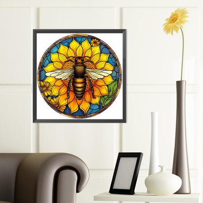 Sunflower - Full Round Drill Diamond Painting 40*40CM