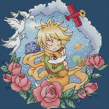 Little Prince - 11CT Stamped Cross Stitch 37*36CM(Joy Sunday)