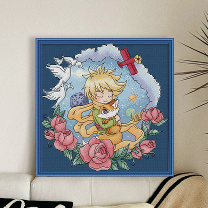 Little Prince - 11CT Stamped Cross Stitch 37*36CM(Joy Sunday)