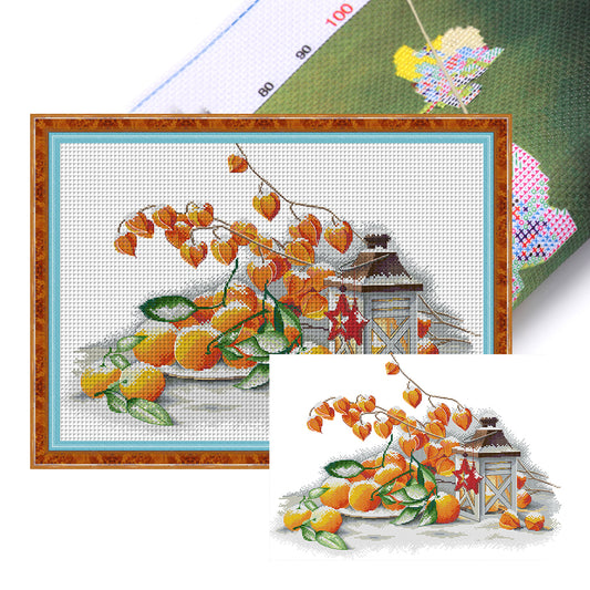 Autumn Rhyme - 14CT Stamped Cross Stitch 48*37CM(Joy Sunday)